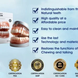 HZA™ --Made in Germany Advanced Customized Full Denture Set
