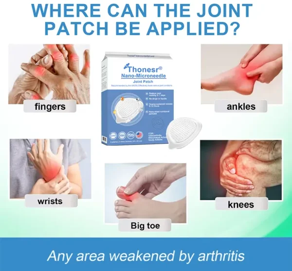 Thonesr® Nano-microneedle joint patch