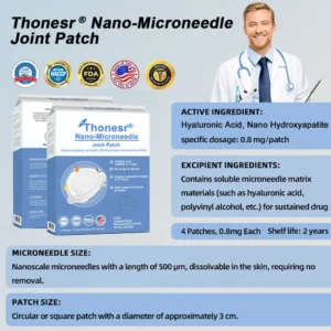 Thonesr® Nano-microneedle joint patch