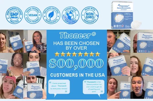 Thonesr® Nano-microneedle joint patch