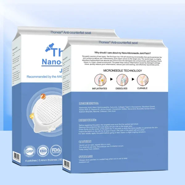 Thonesr® Nano-microneedle joint patch