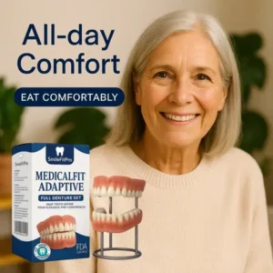 SmileFitPro® – MedicalFit Adaptive Dentures – Suitable for all mouth shapes, perfect fit