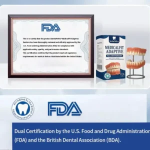 SmileFitPro® – MedicalFit Adaptive Dentures – Suitable for all mouth shapes, perfect fit