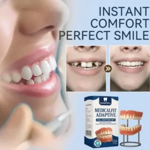 SmileFitPro® – MedicalFit Adaptive Dentures – Suitable for all mouth shapes, perfect fit
