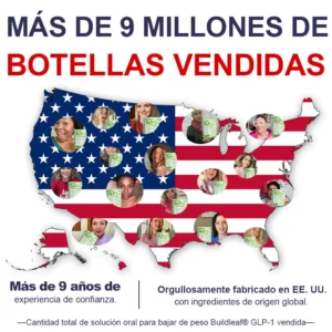 𝐁𝐮𝐢𝐥𝐝𝐋𝐞𝐚𝐟® 𝑮𝑳𝑷-1 𝐅𝐢𝐭 & 𝐕𝐢𝐭𝐚𝐥 8 en 1 𝐒𝐨𝐥𝐮𝐜𝐢ó𝐧 𝐎𝐫𝐚𝐥🥇 (Solo una vez al día, cambios visibles en 7 días) Para obesidad, salud cardiovascular, diabetes, apnea del sueño, salud intestinal, problemas articulares y más（副本）