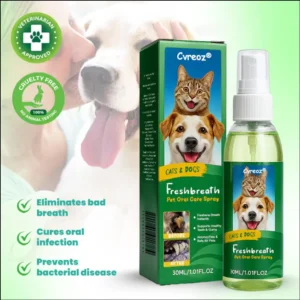 Cvreoz® FreshBreath Pet Oral Care Spray