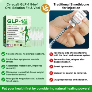 FDA Certified 👨‍🔬 Cvreoz® GLP-1 Eight-in-One Oral Health Solution 🍀 Scientifically formulated to support weight management, cardiovascular health, diabetes balance, sleep apnea, joint comfort, and more
