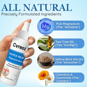 ✨Limited-Time 50% OFF Deal |  Get Calm & Comfort for Less | Cvreoz® Source-Relief Magnesium Spray