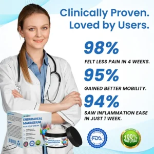 NESLEMY® EnduraHeal Magnesium Soothing Cream is specially designed for soreness and discomfort, helping you regain your energy and move forward with ease.