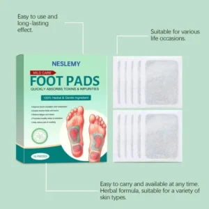 💪🎁 100% NESLEMY® Gentle Detox Foot Patches 💖