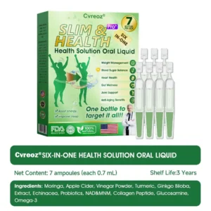 🎄 Christmas Final Sale: Buy 5 Get 5 Free | Cvreoz® 6-in-1 Metabolism & Vitality Drops | Results in 7 Days ⚡