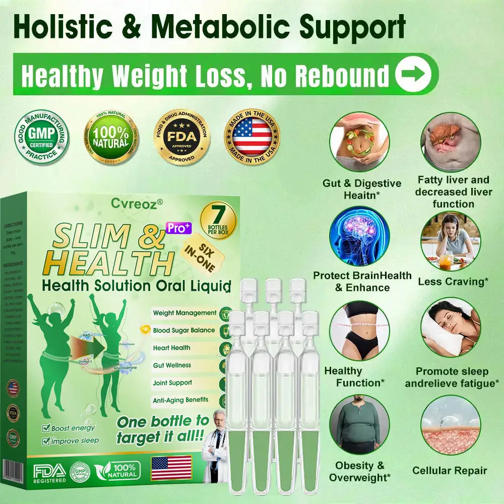 🎄 Christmas Final Sale: Buy 5 Get 5 Free | Cvreoz® 6-in-1 Metabolism & Vitality Drops | Results in 7 Days ⚡