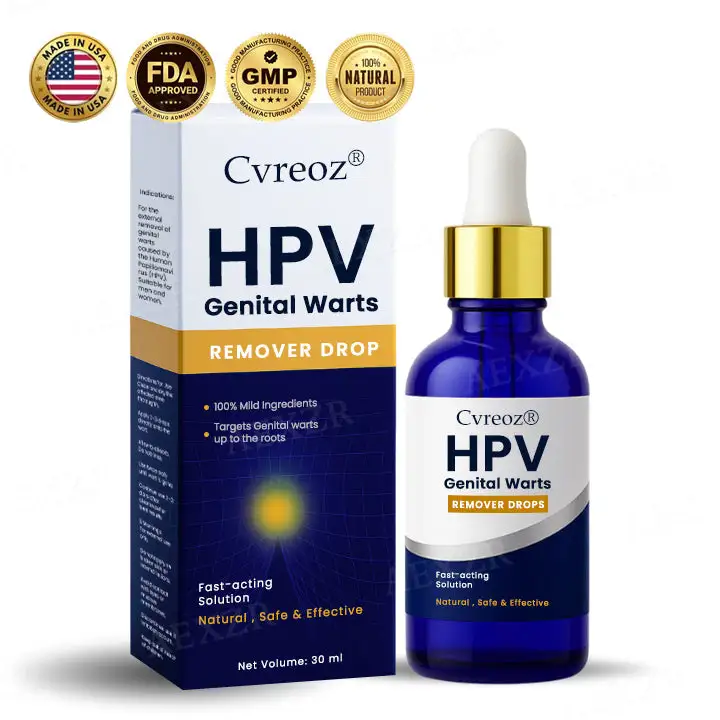 🏷️ EXCLUSIVE DEAL! 50% OFF - Cvreoz® HPV Genital Warts Remover Drop