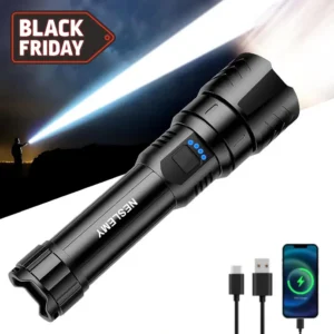 BLACK FRIDAY🎁NESLEMY™LED Flashlight – High Lumen Rechargeable Torch