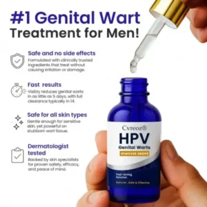 Cvreoz® HPV Genital Warts Remover Drop
