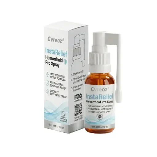 Cvreoz® InstaRelief Hemorrhoid Pro Spray