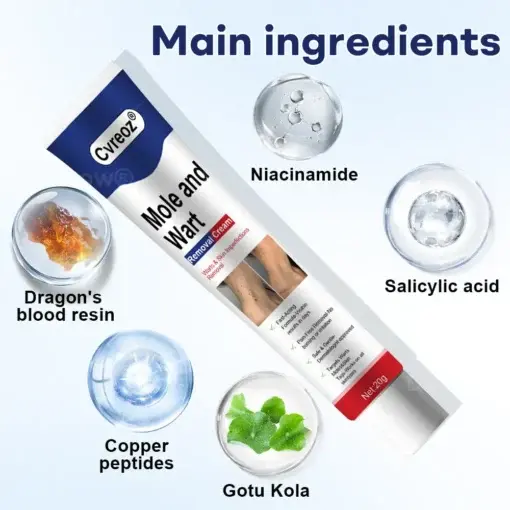 Cvreoz® Mole and Wart Removal Cream
