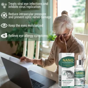 Cvreoz® Nano Eye Drops Serum Pro✅FDA Approved(Suitable for presbyopia, dry eye syndrome, glaucoma, and cataracts)