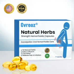 Cvreoz® Natural Herbs Strength Hemorrhoids Capsules