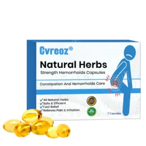 Cvreoz® Natural Herbs Strength Hemorrhoids Capsules