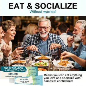 💖💖Limited-time offer: 60% off💖 NESLEMY® Firm Hold Denture Adhesive