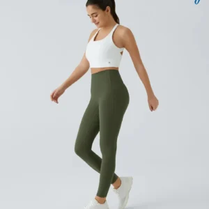 Neslemy® High Waisted Waist Shaping Pocket Shaping Training Leggings