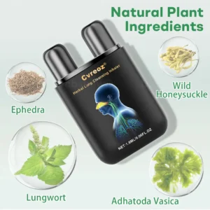 ✅Official Store| Cvreoz® Herbal Lung Cleansing Inhaier(🫁Cough, wheezing, shortness of breath, sputum, stuffy nose, bronchitis, bronchitis, allergy symptoms, lung discomfort💝)