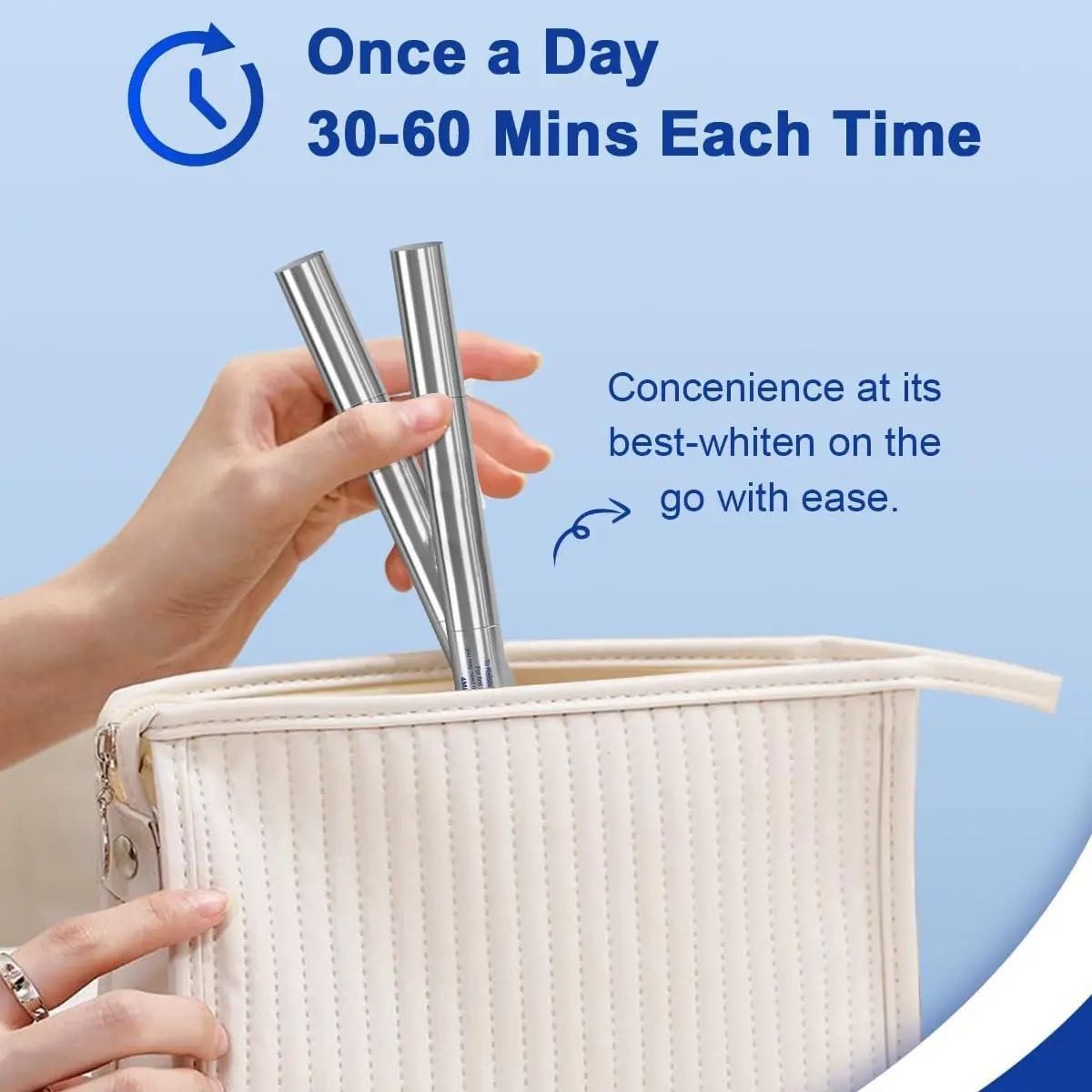 🦷SmileFitPro 35%CP Teeth Whitening Pen (30+ Treatment - Mint Flavor, Enamel Safe, Dentist Formulated, 10 Min Fast Whitening)